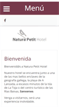 Mobile Screenshot of naturapetithotel.com